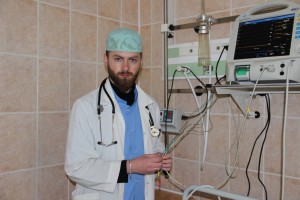 Заведующий отделением реанимации и интенсивной терапии Валерий Климович 