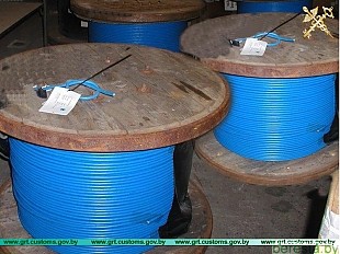 Катушки с кабелем не прошли таможню в пункте пропуска «Берестовица»