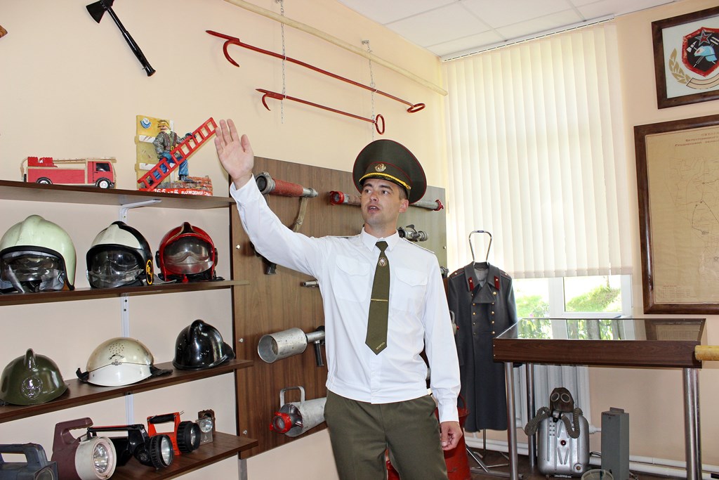 The museum room of the fire service opened in Berestovitsa