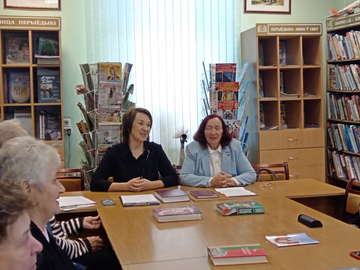Круглый стол "Пенсионное обеспечение в Республике Беларусь" прошел в Берестовицкой райбиблиотеке