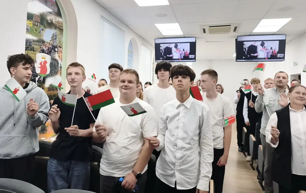 Ко Дню народного единства: состоялся телемост между Берестовицким и Рогачёвским районами