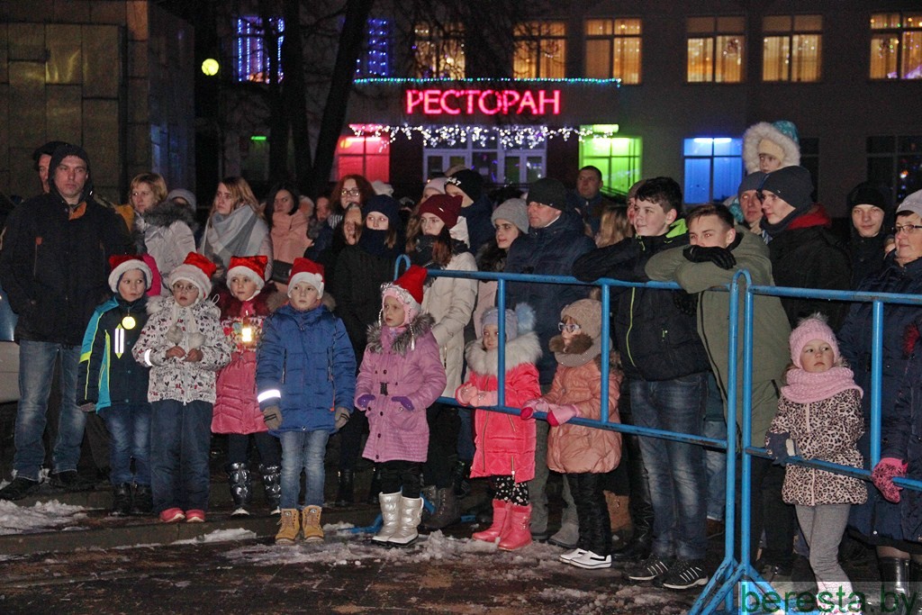Новый год встретили в Большой Берестовице