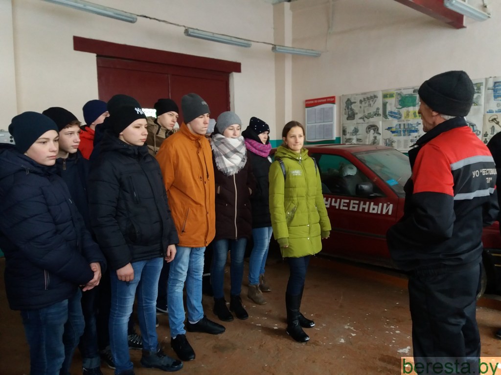 В  Берестовицком лицее встречали будущих абитуриентов
