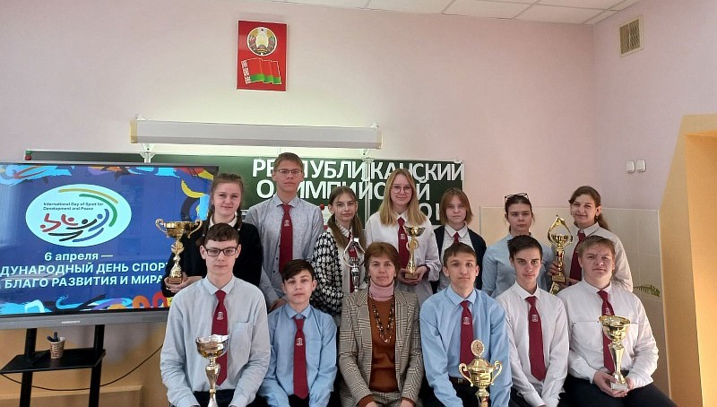 <strong>Республиканский олимпийский урок состоялся в Конюховской средней школе</strong>