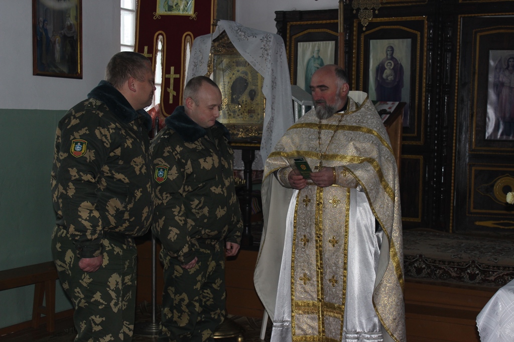 Священники Берестовитчины получили памятный знак «70 лет Гродненской пограничной группе»