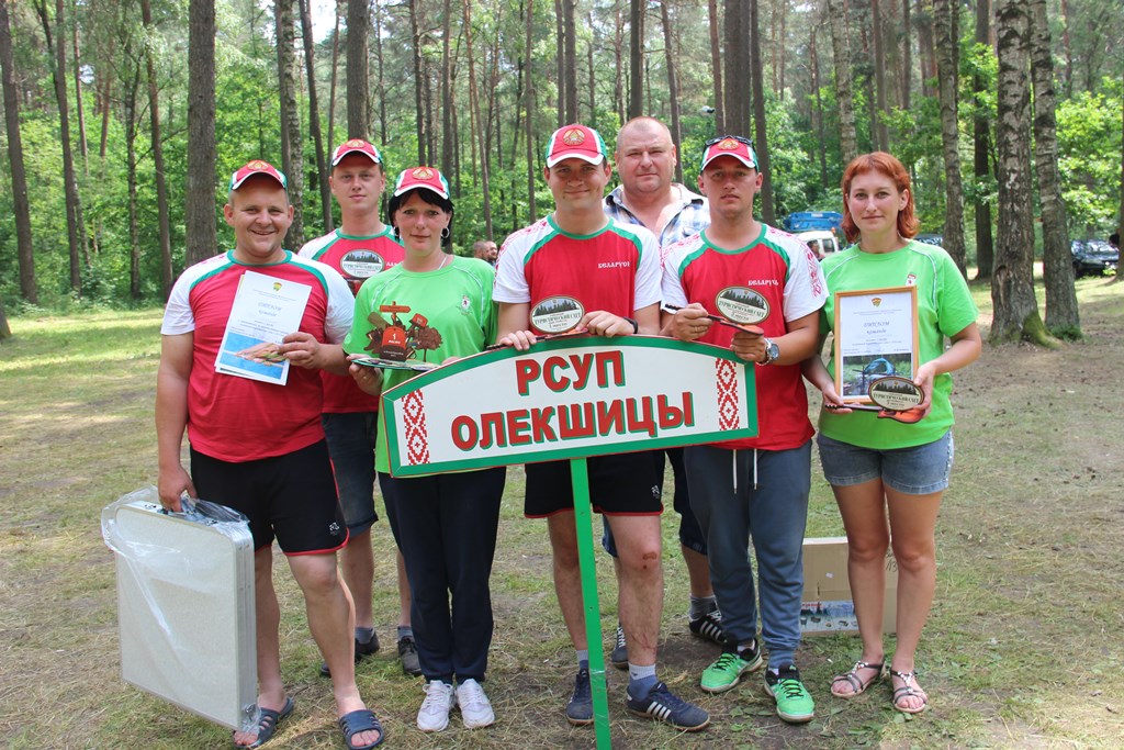 Команда РСУП "Олекшицы" стала победителем районного туристического слета