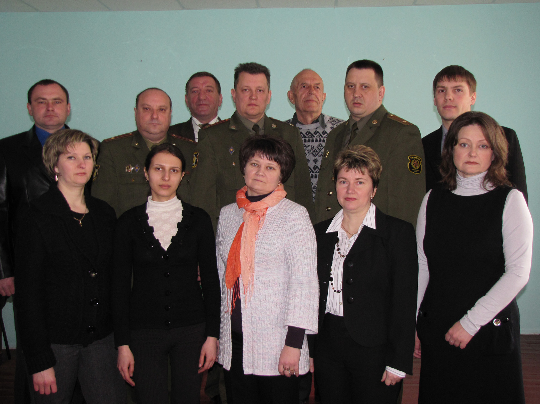 Бераставіцкі раённы ваенны камісарыят - калектыў прафесіяналаў і аднадумцаў