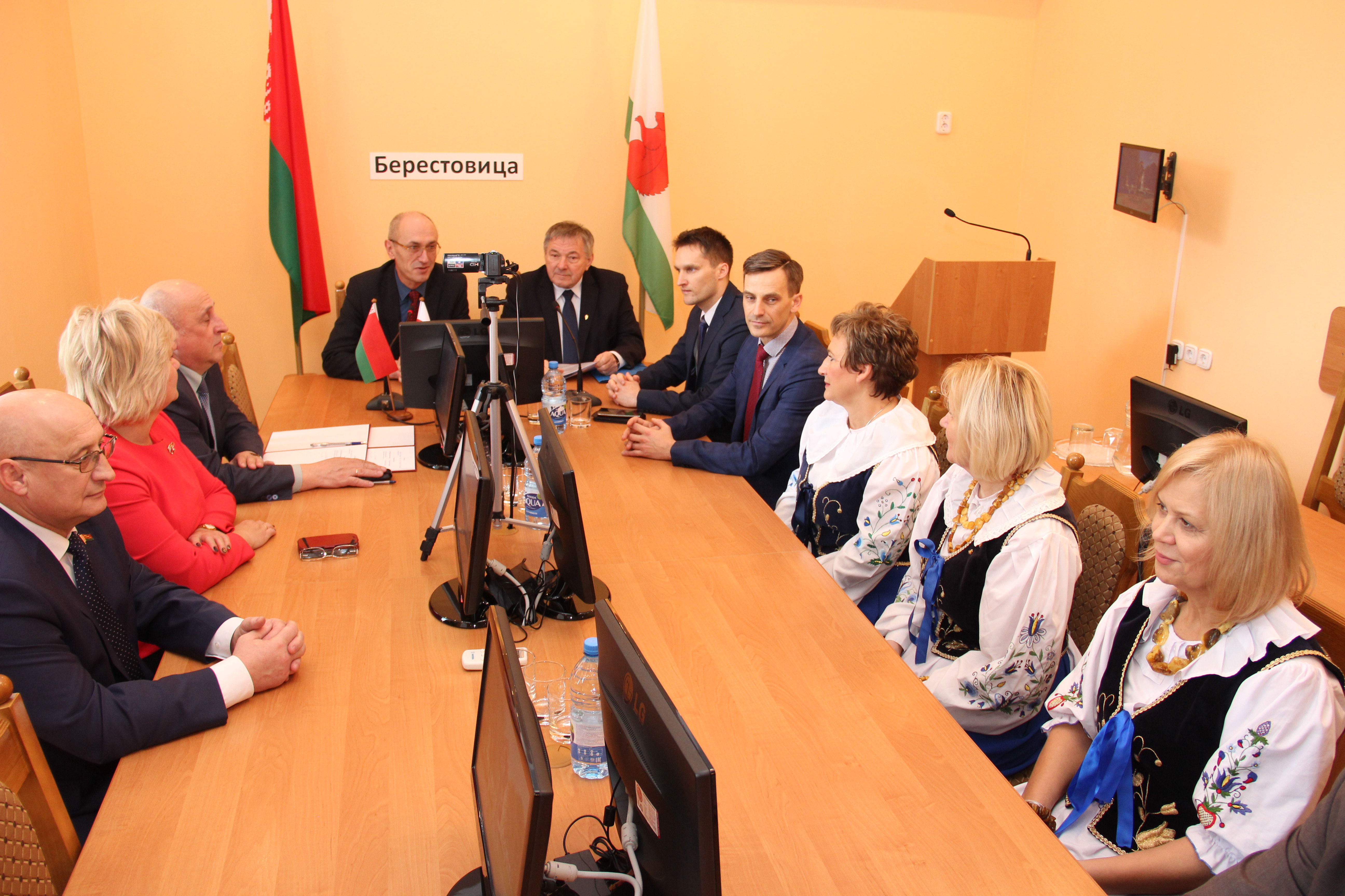 Бераставіцкі раён наведала дэлегацыя з гміны Косакова Рэспублікі Польшча