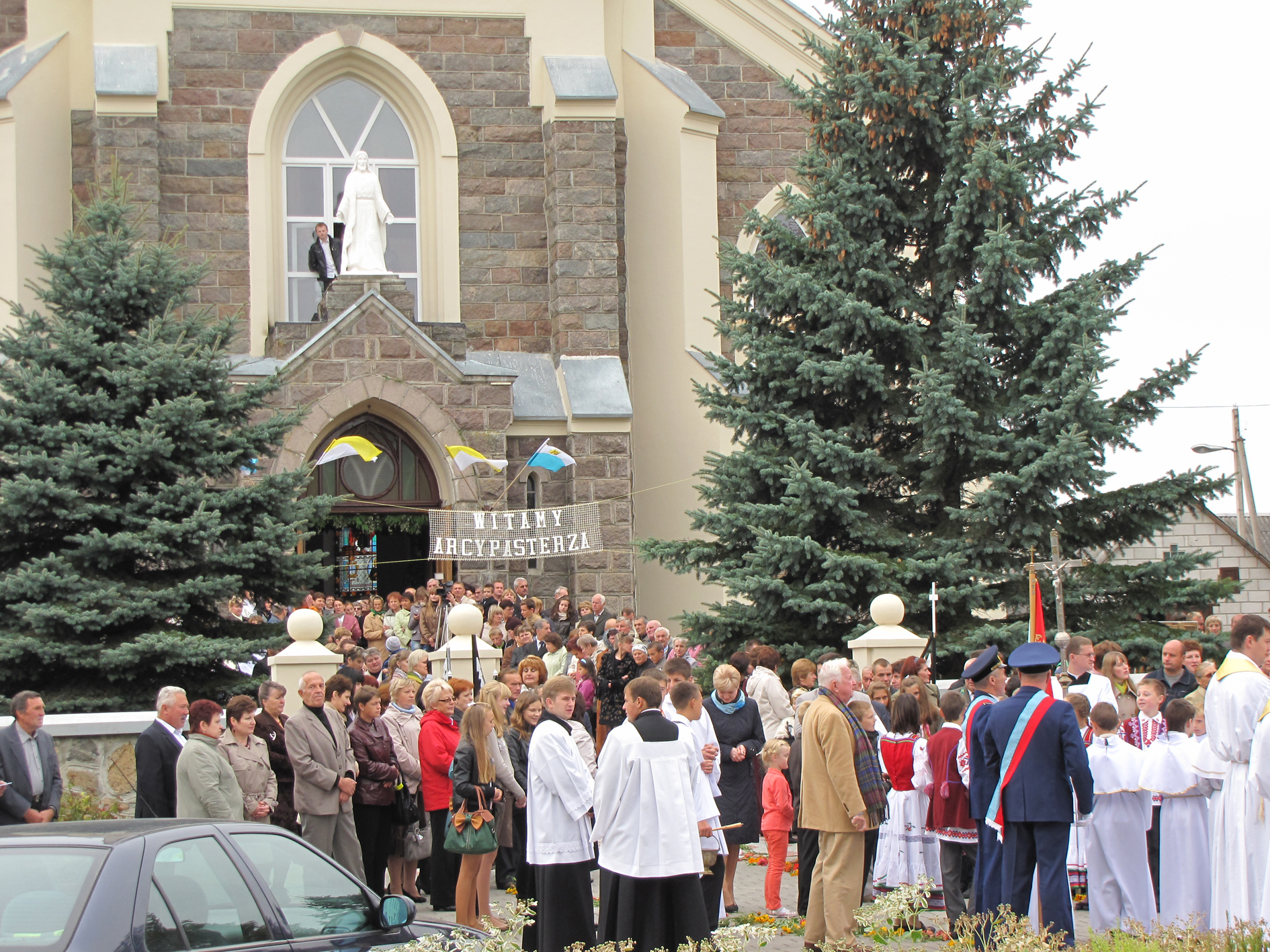 Касцёл у Вялікай Бераставіцы адзначыў сваё 100-годдзе