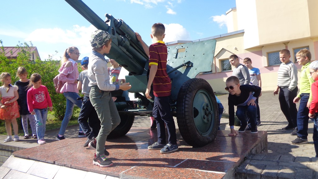 Вучні Старадварэцкага ясляў-сада- базавай школы наведалі гістарычны музей Баграціёна ў  Ваўкавыску