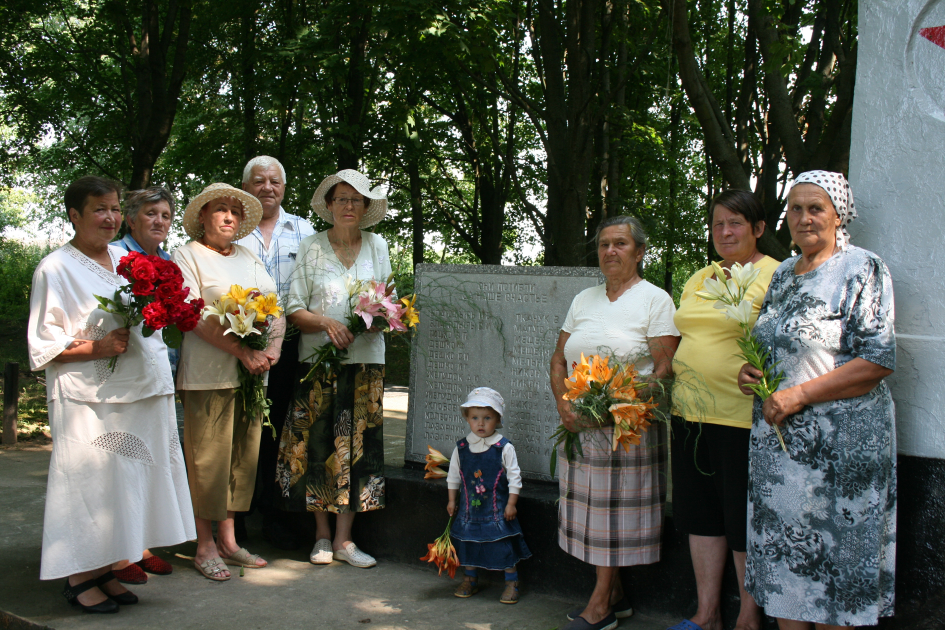Памятаюць пра загінуўшых землякоў у Бераставічанах