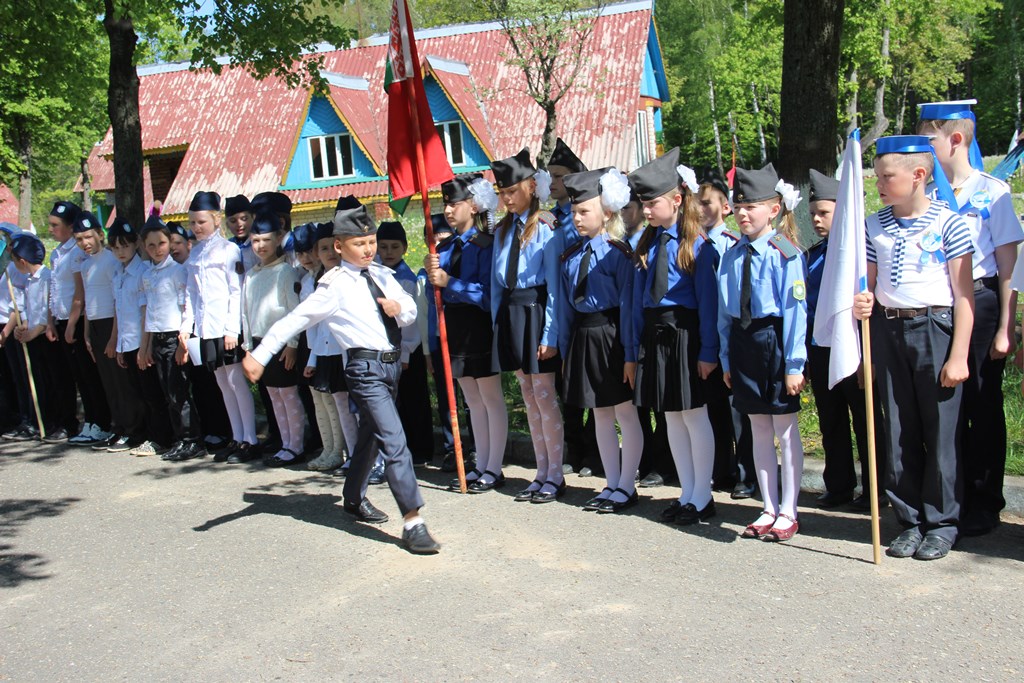 В Берестовицком районе октябрята играли в "Зарничку"