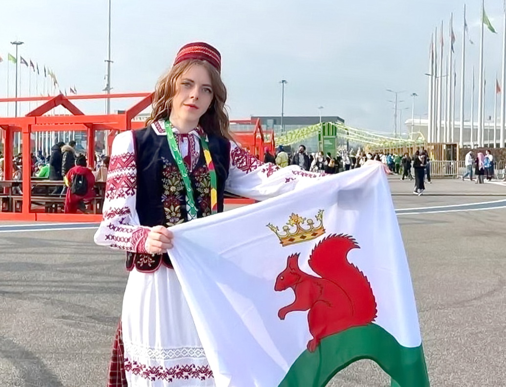 Мария Нагродская на Всемирном фестивале молодежи в Сочи. Фоторепортаж