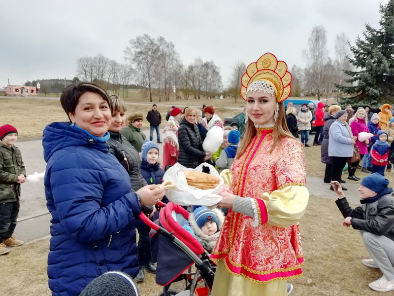 В агрогородке Малая Берестовица попрощались с зимой