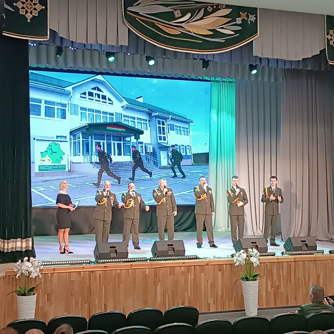 В Берестовицком районном центре культуры прошла информационно-пропагандистская акция органов пограничной службы Гродненщины