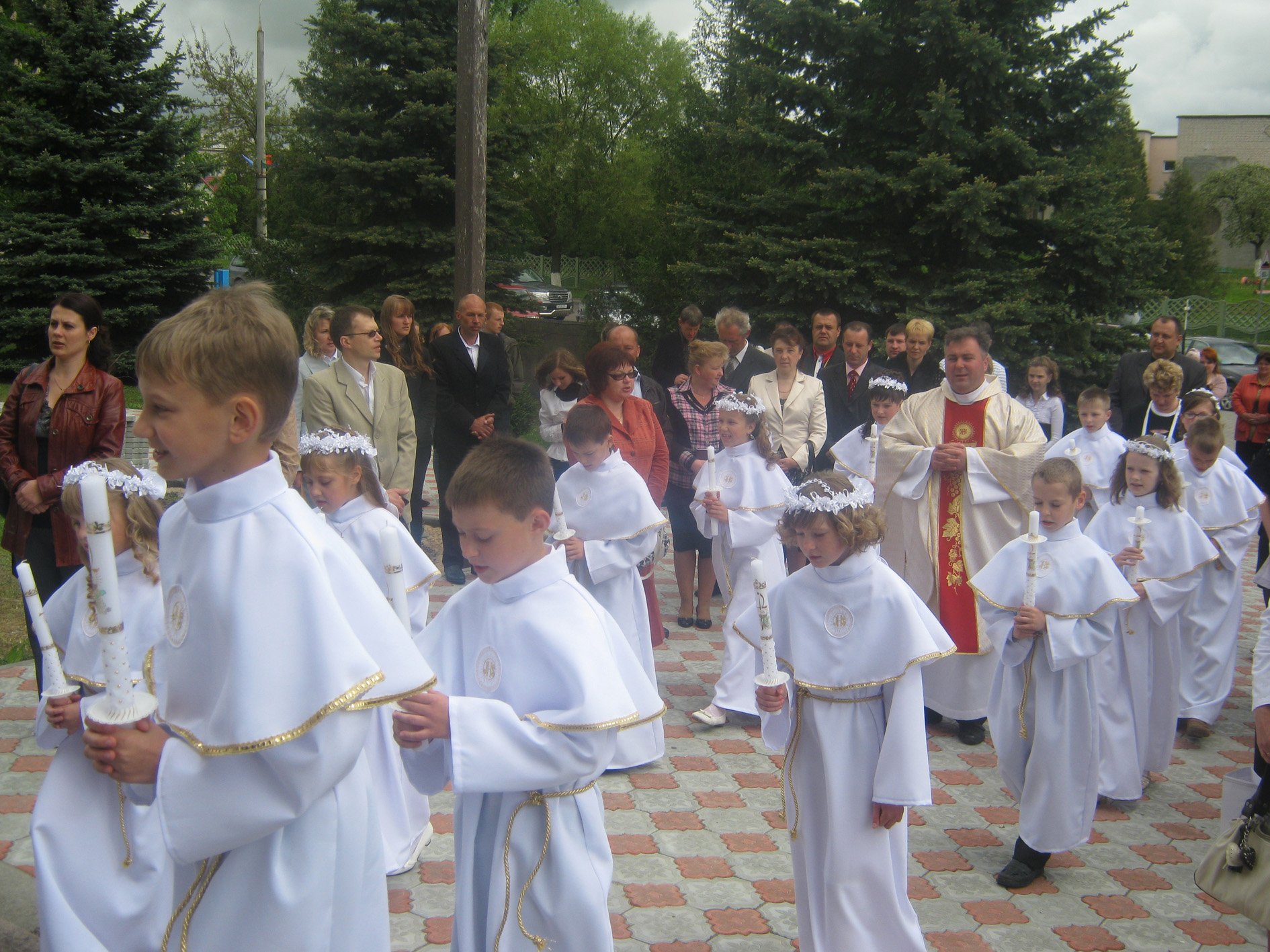 Урачыстасць Першай Камуніі ў Вялікай Бераставіцы