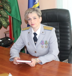 Выездной прием и прямую телефонную линию проведет начальник Берестовицкого районного отдела Следственного комитета Республики Беларусь подполковник юстиции Татьяна Курганская