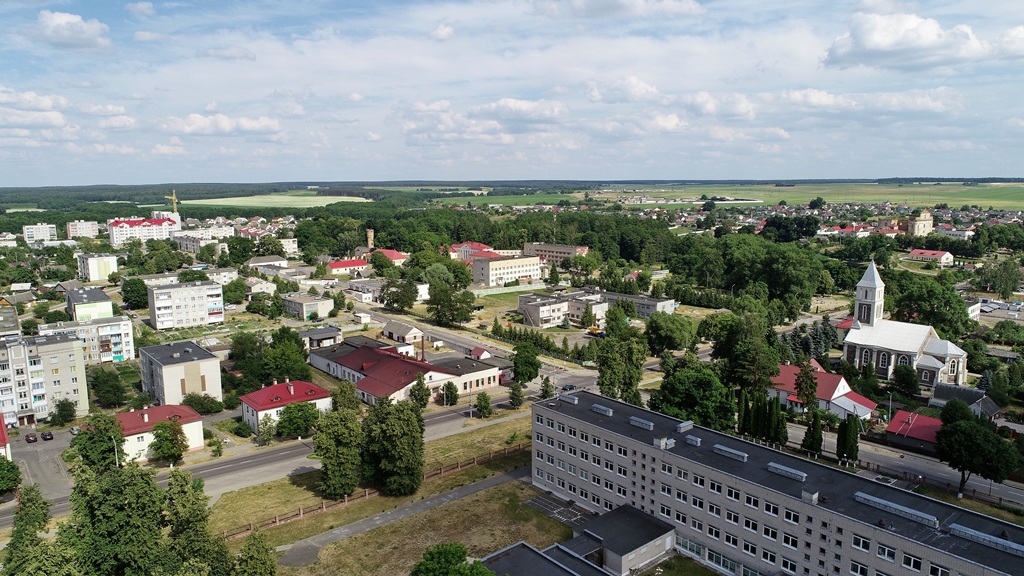 Берестовица с высоты птичьего полета