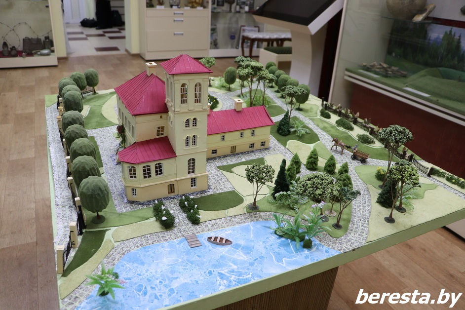 В музее Белки состоялась презентация макета имения Лишки берестовицким школьникам