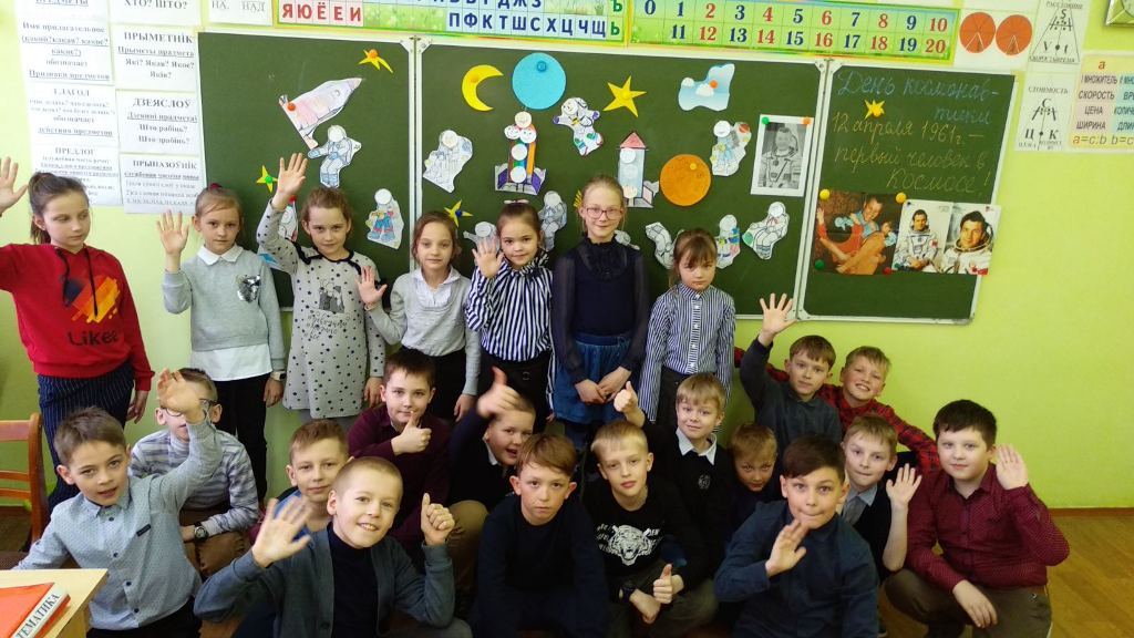 «Орбитальный полёт» большеберестовицких школьников