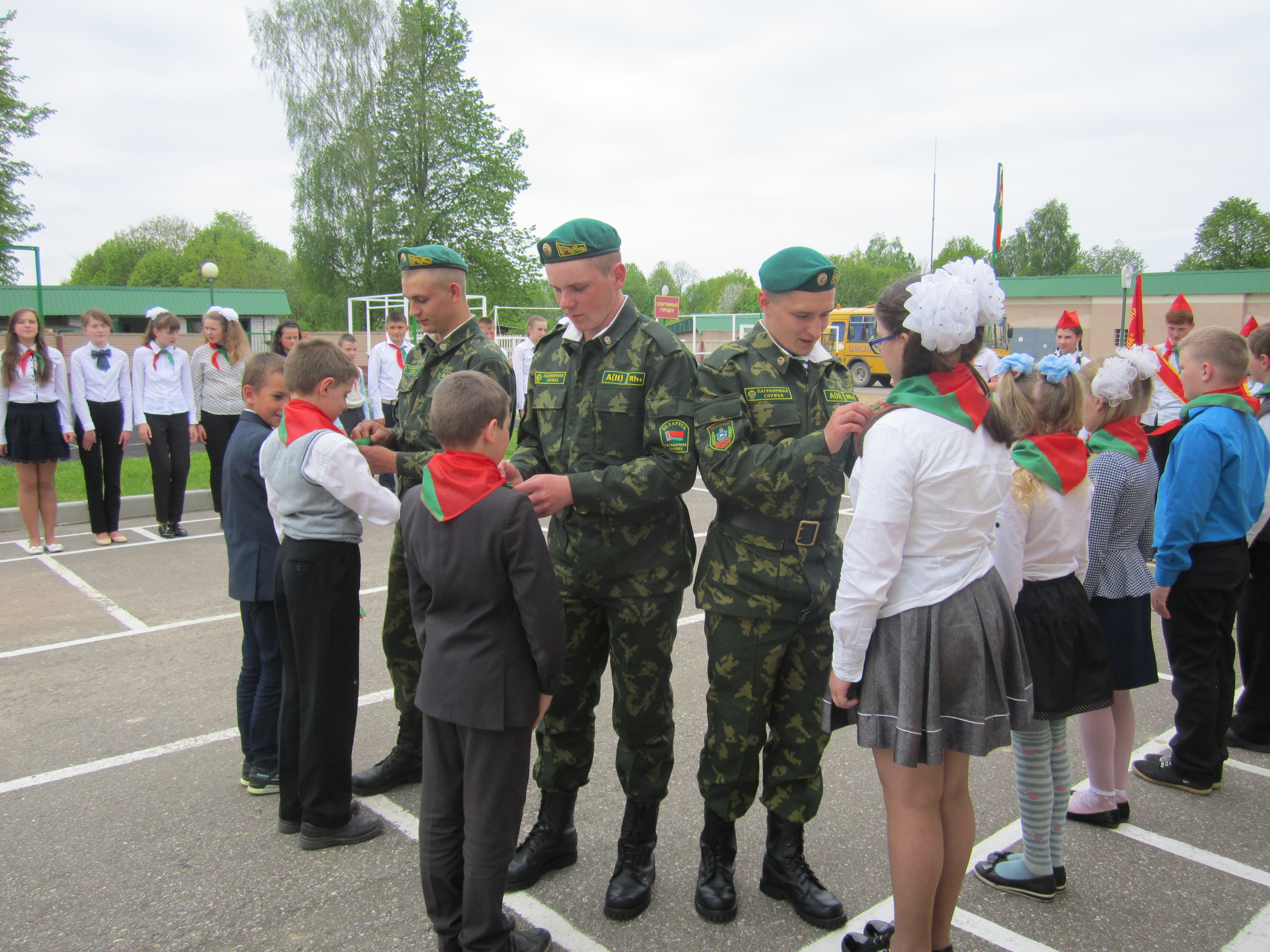 Піянерскае папаўненне ў Макараўскім яслях-садзе – сярэдняй школе