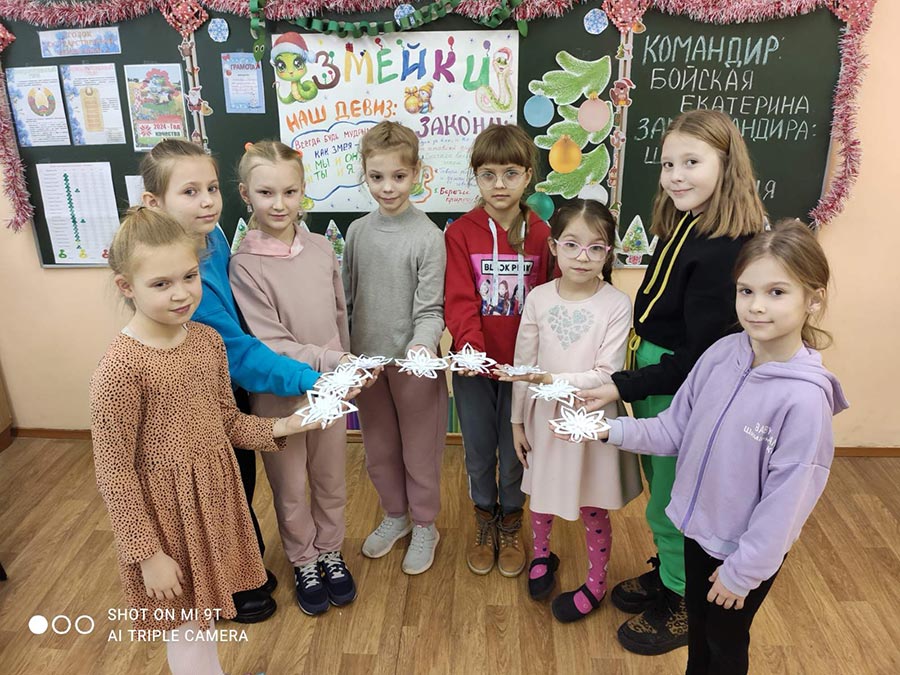 Зимний отдых берестовицких школьников