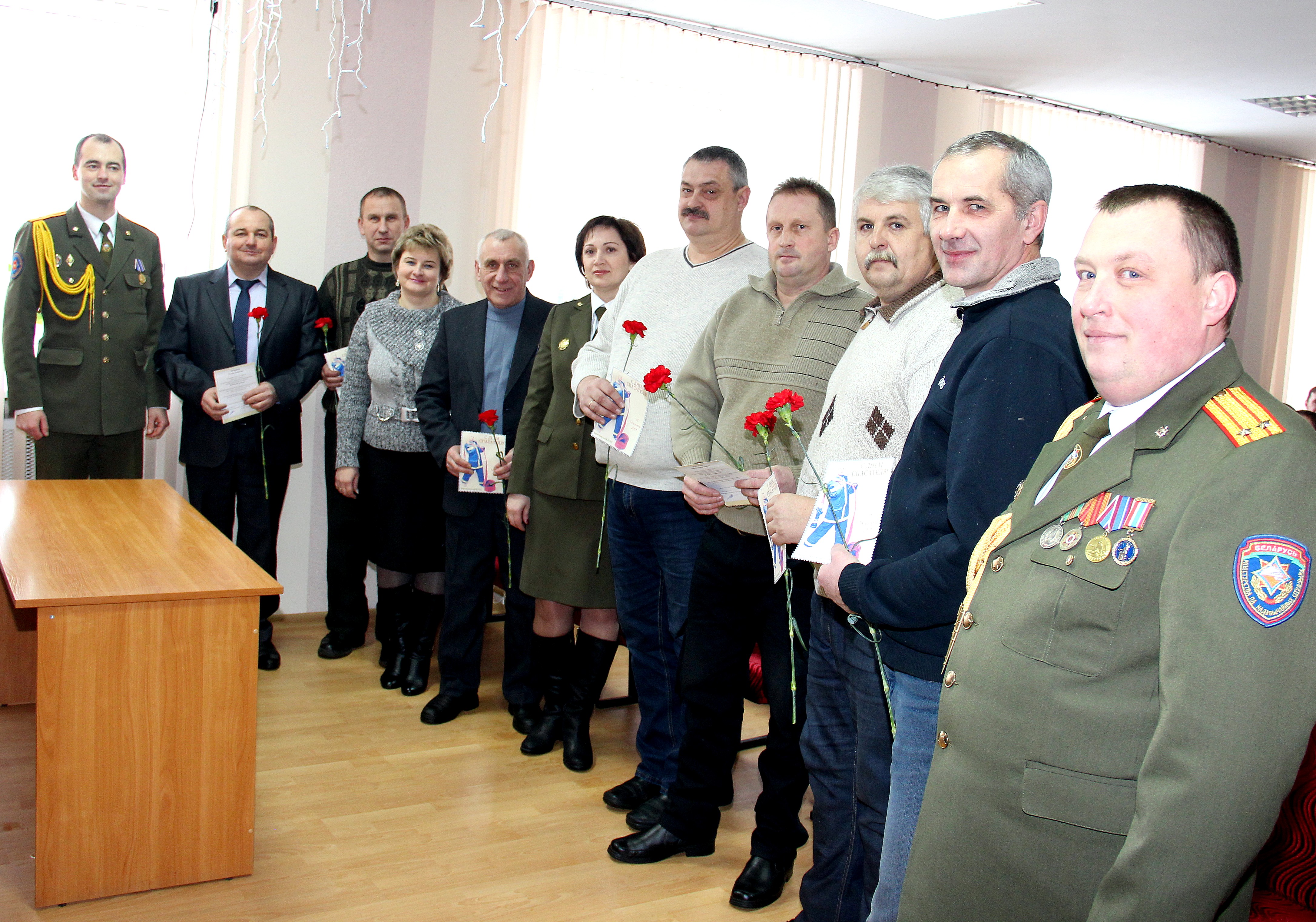 Берестовицкие спасатели отметили  профессиональный праздник