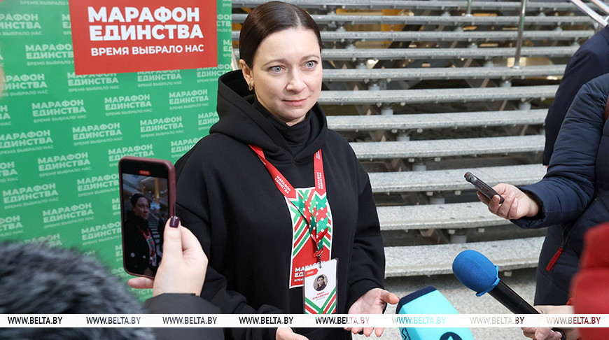 "Мы реализовали все, что планировали, и даже больше": Анна Лукашенко об итогах "Марафона единства"