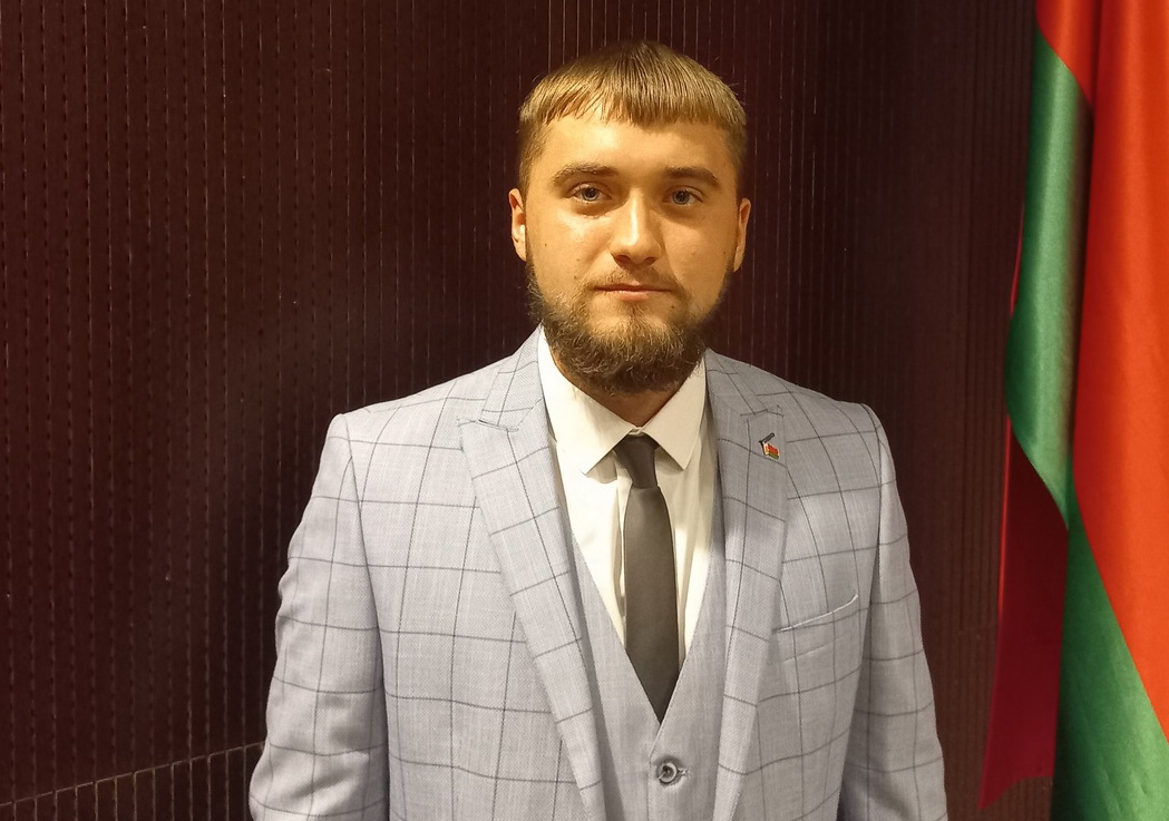 Член Молодежного парламента при Национальном собрании Республики Беларусь Владислав Шарафанович: «В наших руках – будущее страны»