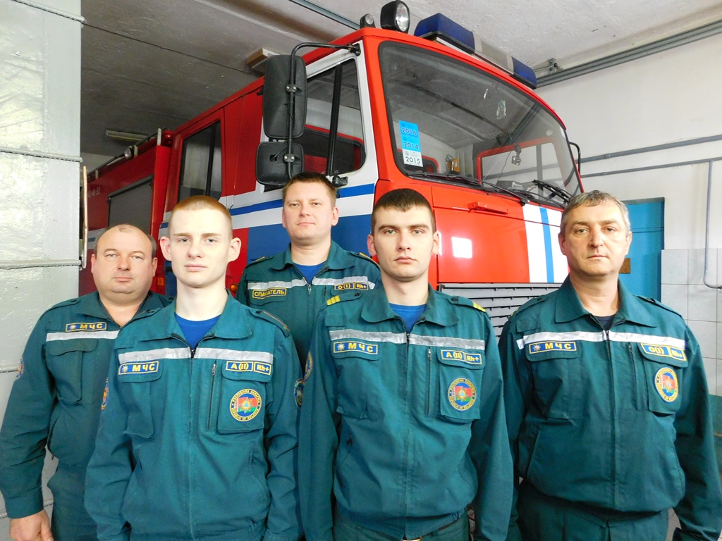 Урок мужества от берестовицких спасателей