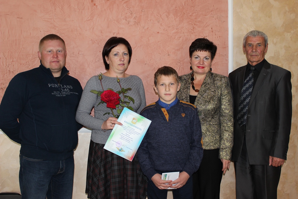 В Большеберестовицкой школе чествовали юного борца