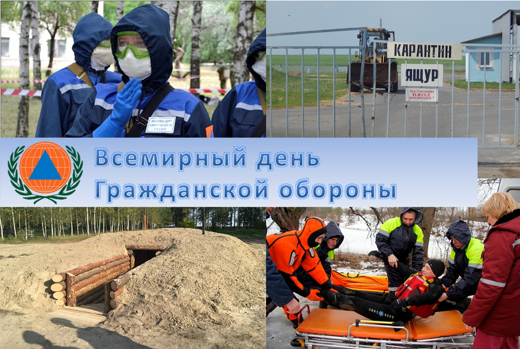 О проведении мероприятий в преддверии Международного дня гражданской обороны