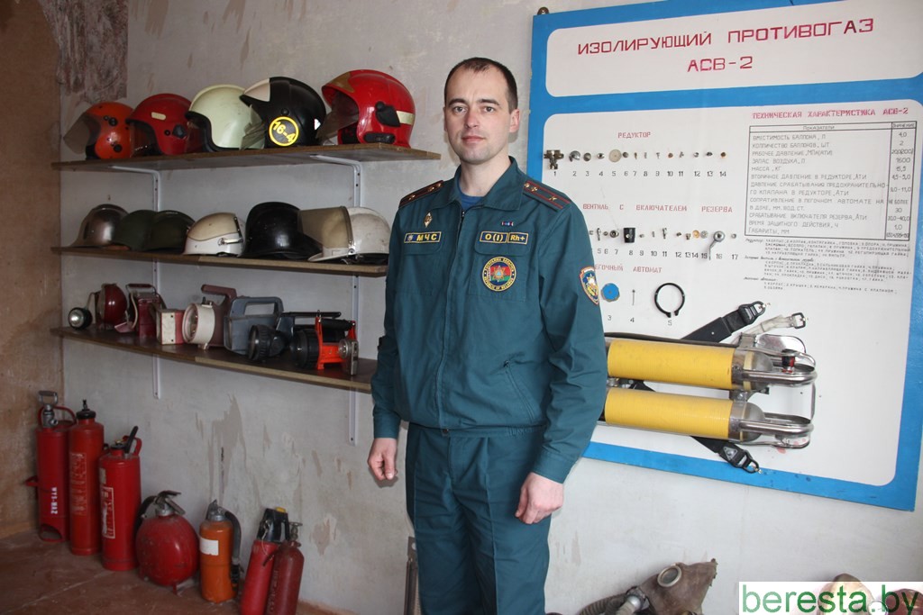 В Берестовицком районном отделе по чрезвычайным ситуациям идет сбор экспонатов для будущей музейной экспозиции