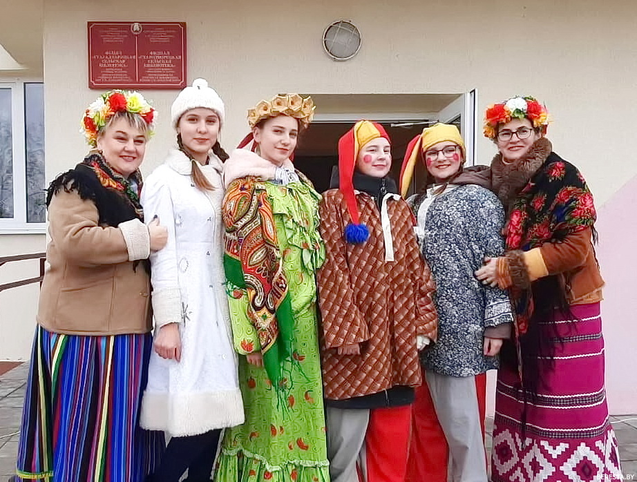 На Бераставіччыне вясну сустрэлі з Масленіцай
