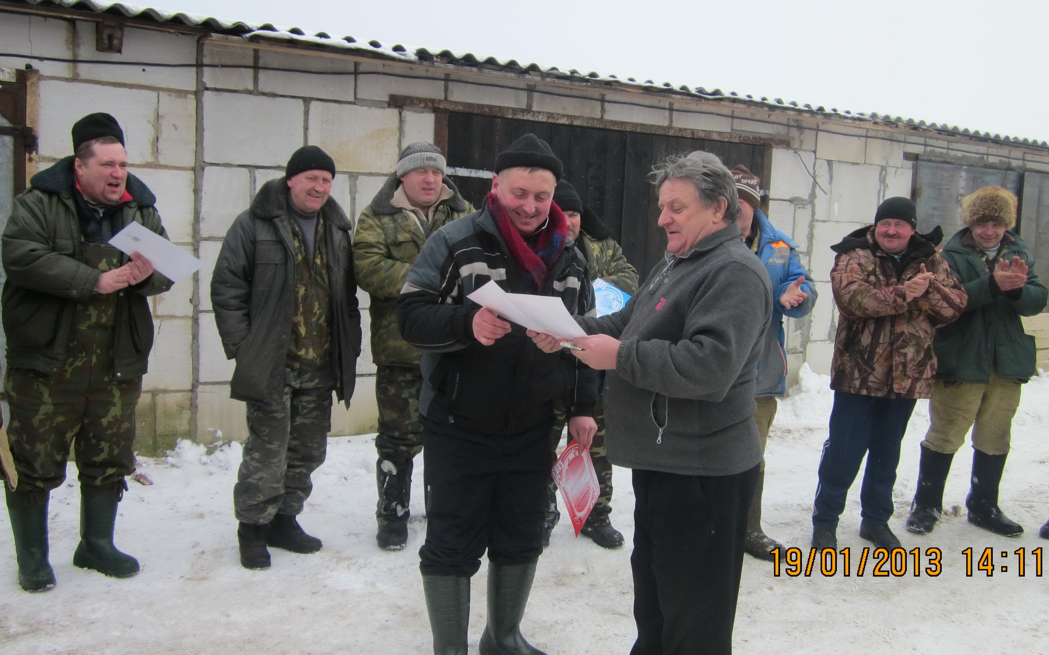 Берестовицкие рыболовы соревновались в подледном лове