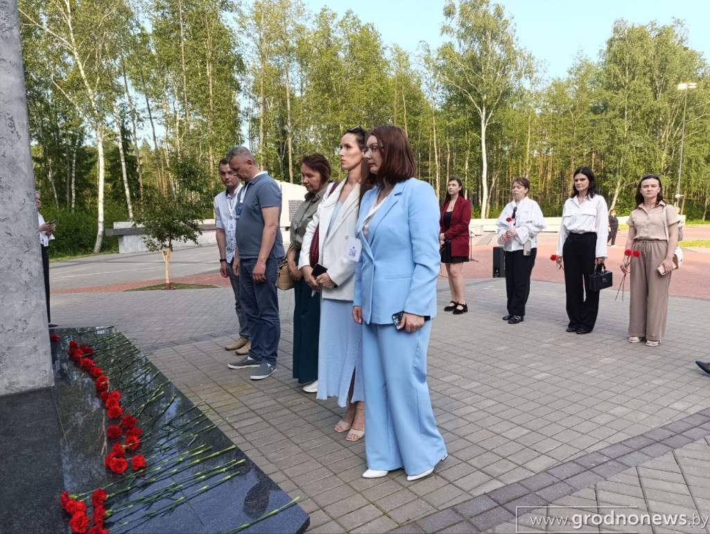 Представители СМИ Гродненской области посетили мемориальный комплекс «Ола» в рамках V Форума медийного сообщества Беларуси