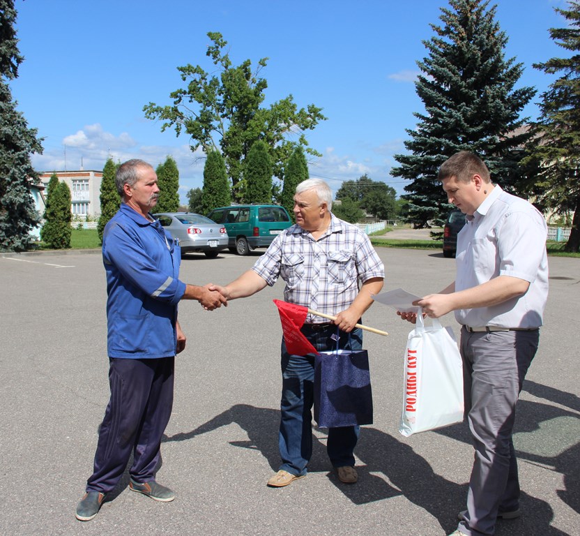 На Бераставіччыне ўзнагародзілі  перадавікоў жніва