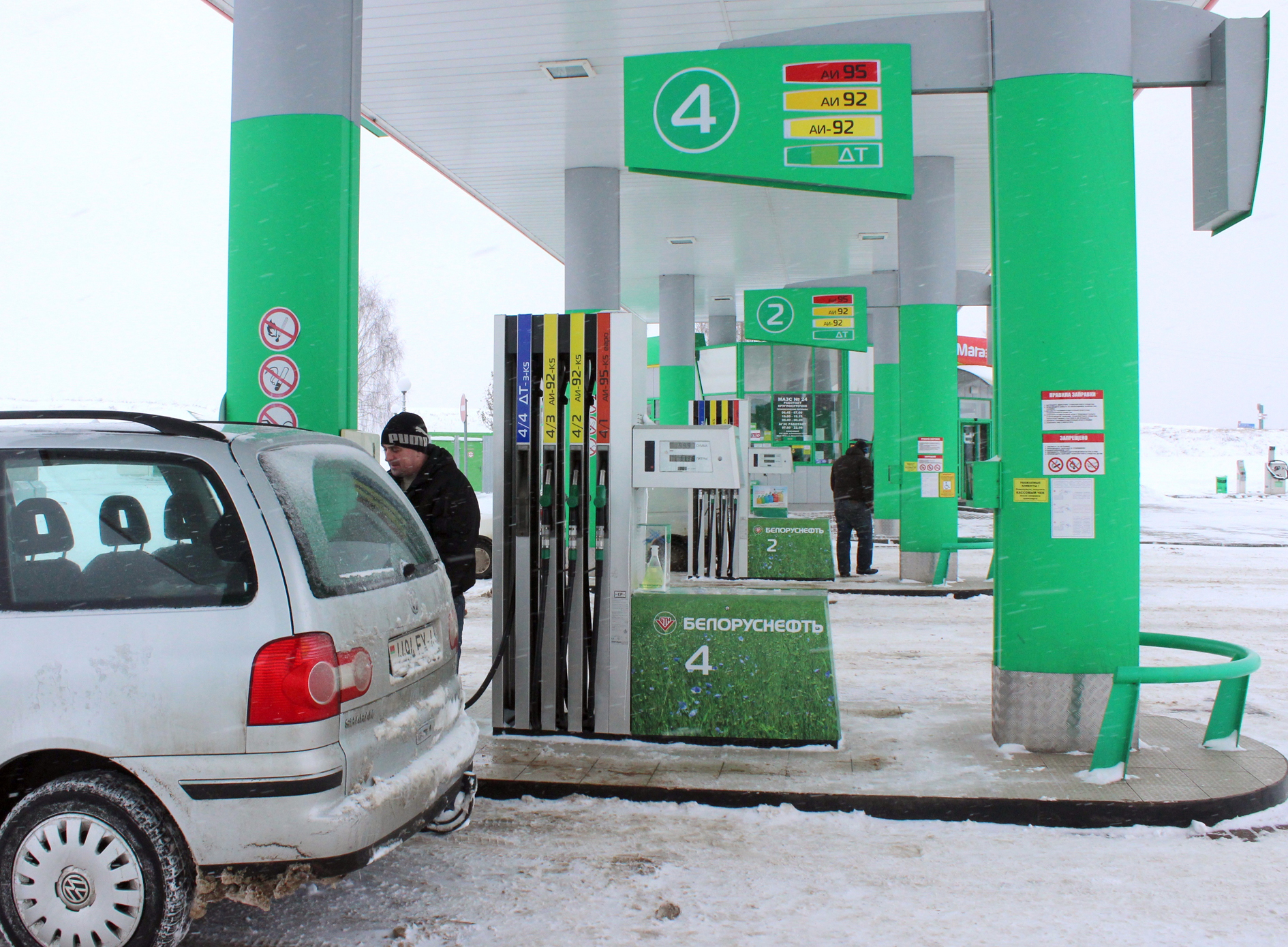 Зима. Дороги. Автомобили