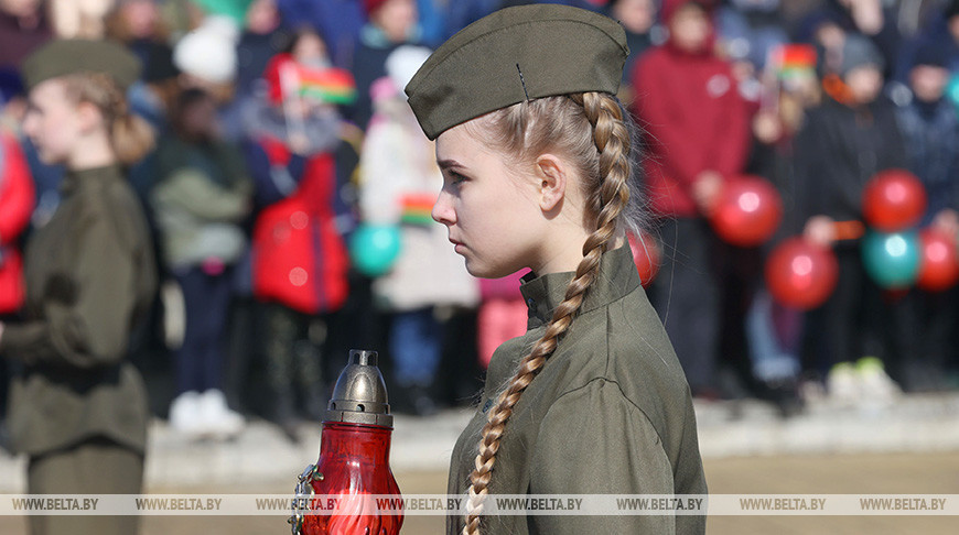 Александр Лукьянов: молодое поколение белорусов чтит память погибших за мир и сделает все для его сохранения