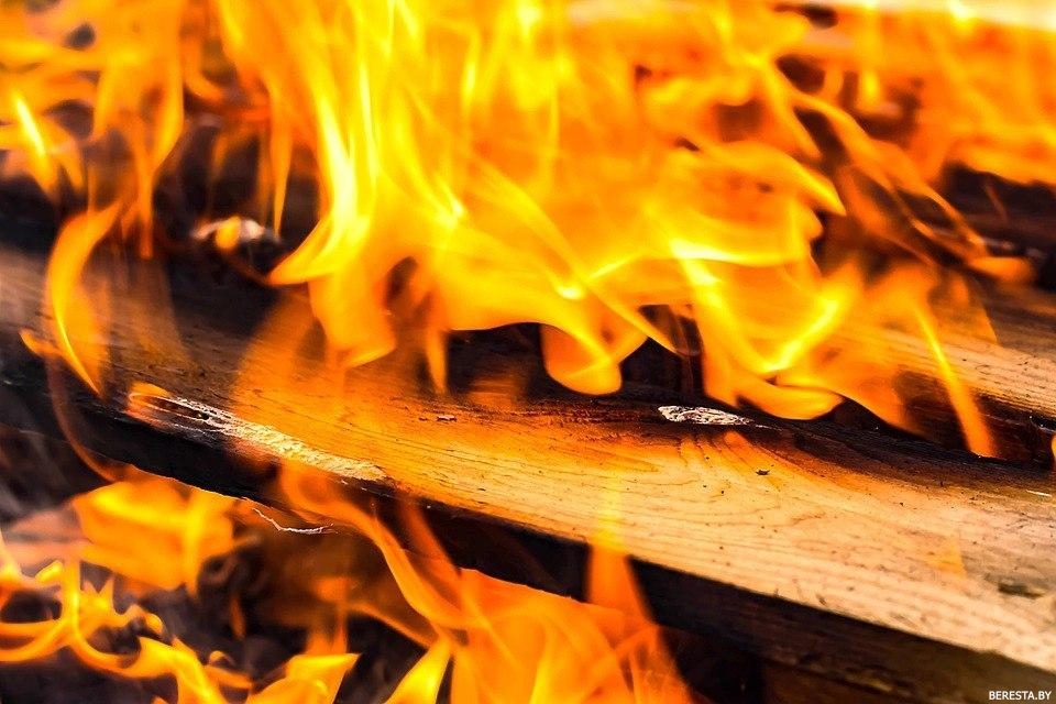 Пожар в хозяйственной постройке