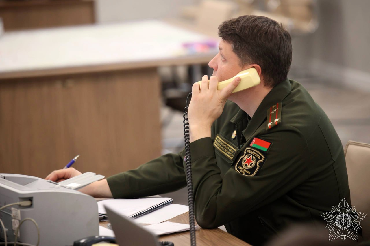 В Беларуси проводится тренировка по управлению формированием территориальных войск