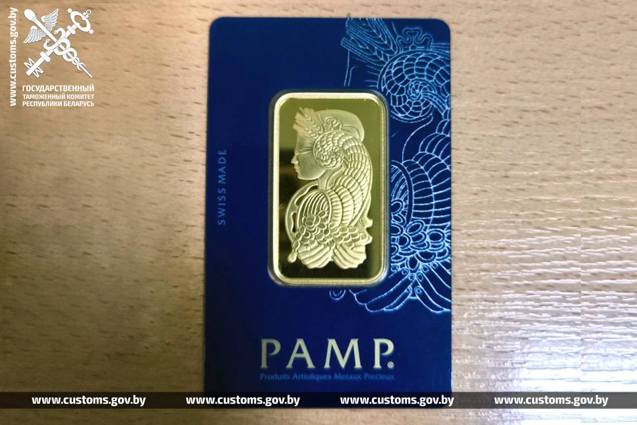 Золотой слиток стоимостью более 3 тыс. евро не задекларировал пассажир рейсового автобуса, прибывший из Литвы