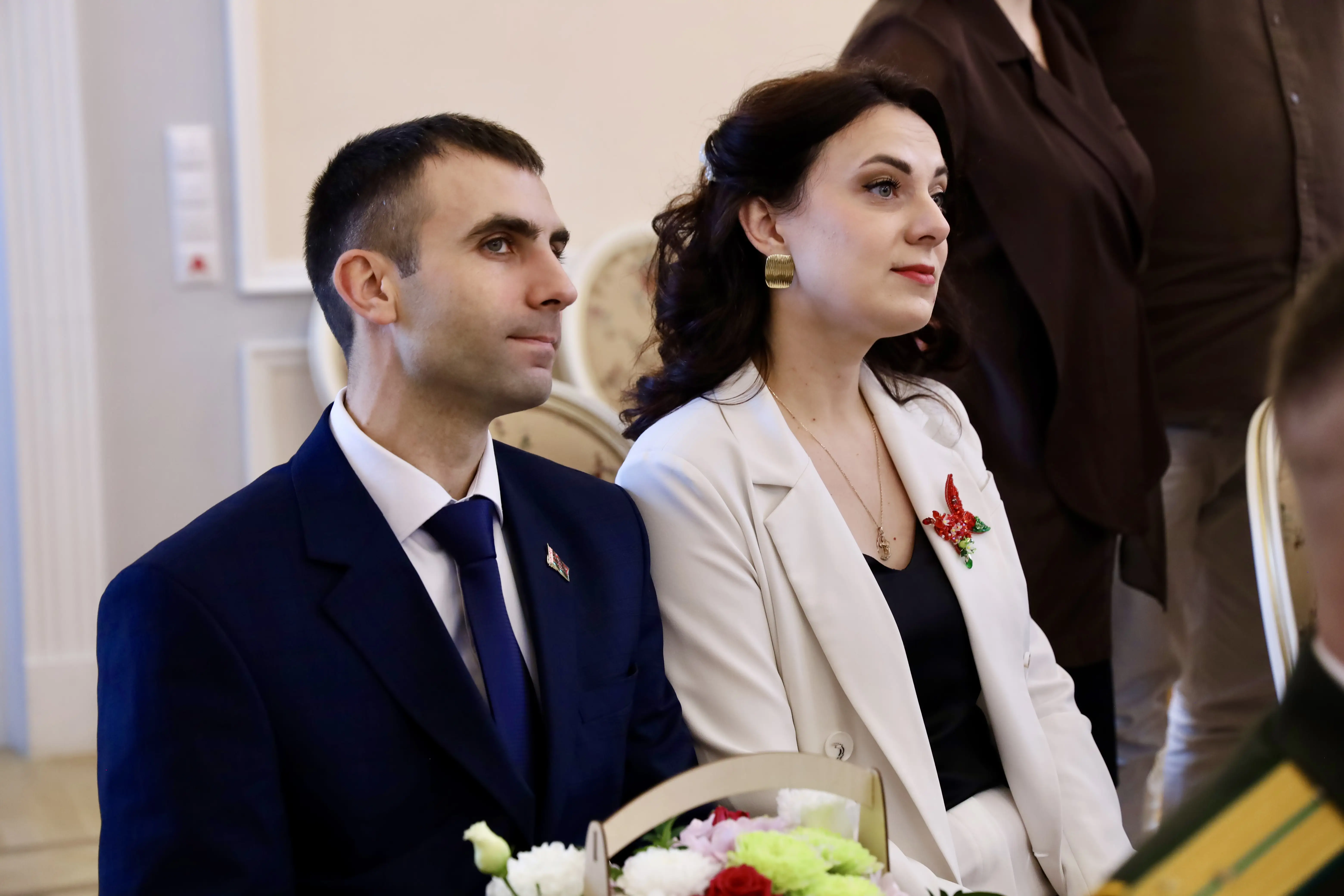 Семья Кулик из Большой Берестовицы представила район на торжественном приеме от имени губернатора