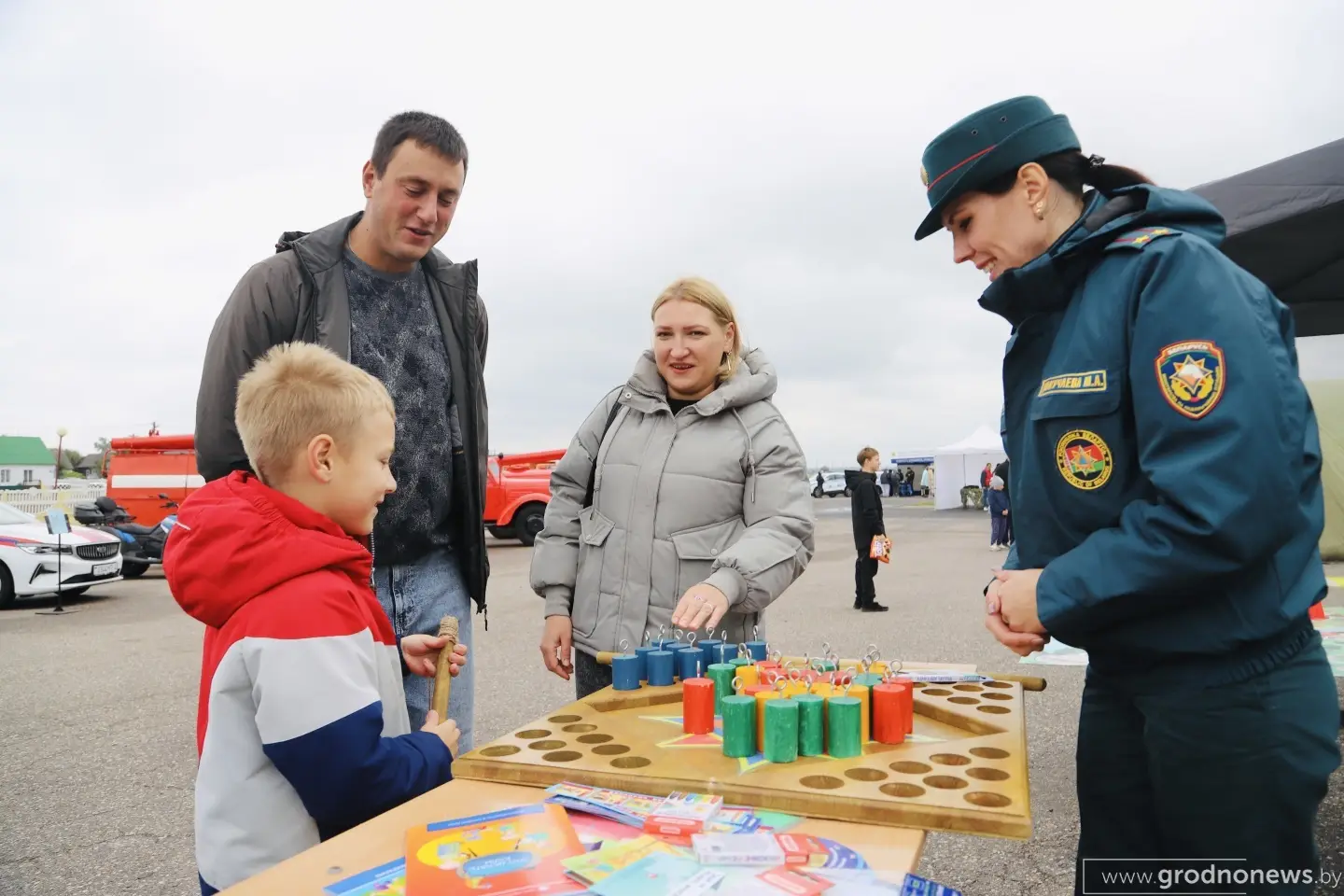 На «Дажынках» работает интерактивная площадка «Спокойствие. Надежность. Безопасность»
