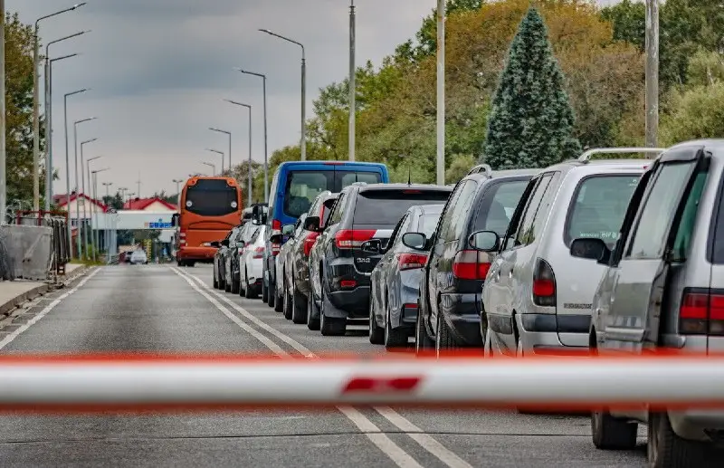 На польском направлении зафиксировано скопление свыше 700 единиц транспорта