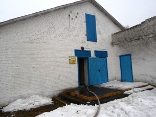 Баня не выдержала жары