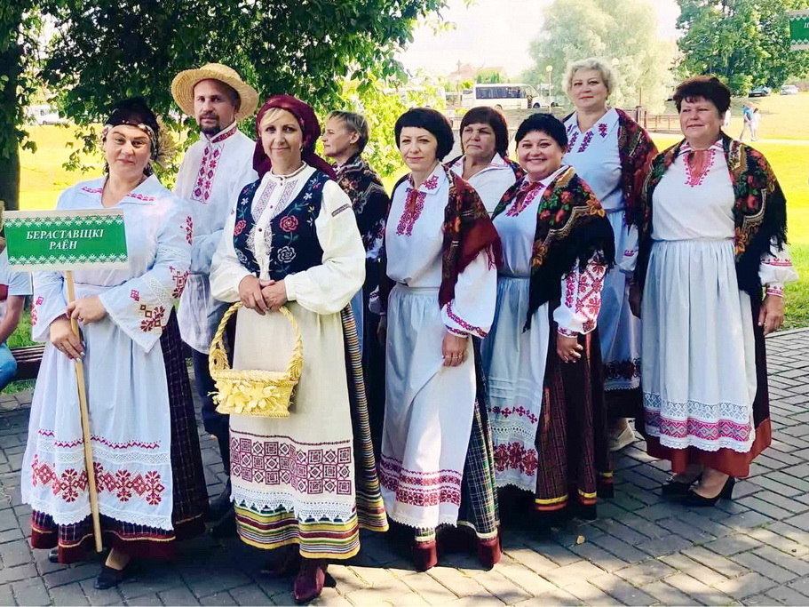 Прадстаўнікі Бераставіцкага раёна прынялі ўдзел у V рэгіянальным фестывалі традыцыйнай культуры «Скарбы Гродзеншчыны»