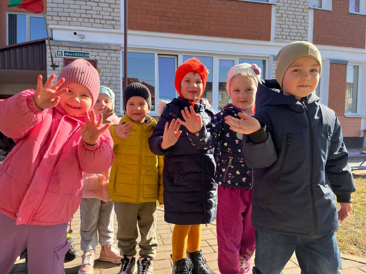 Школа юных спасателей для малышей агрогородка Олекшицы