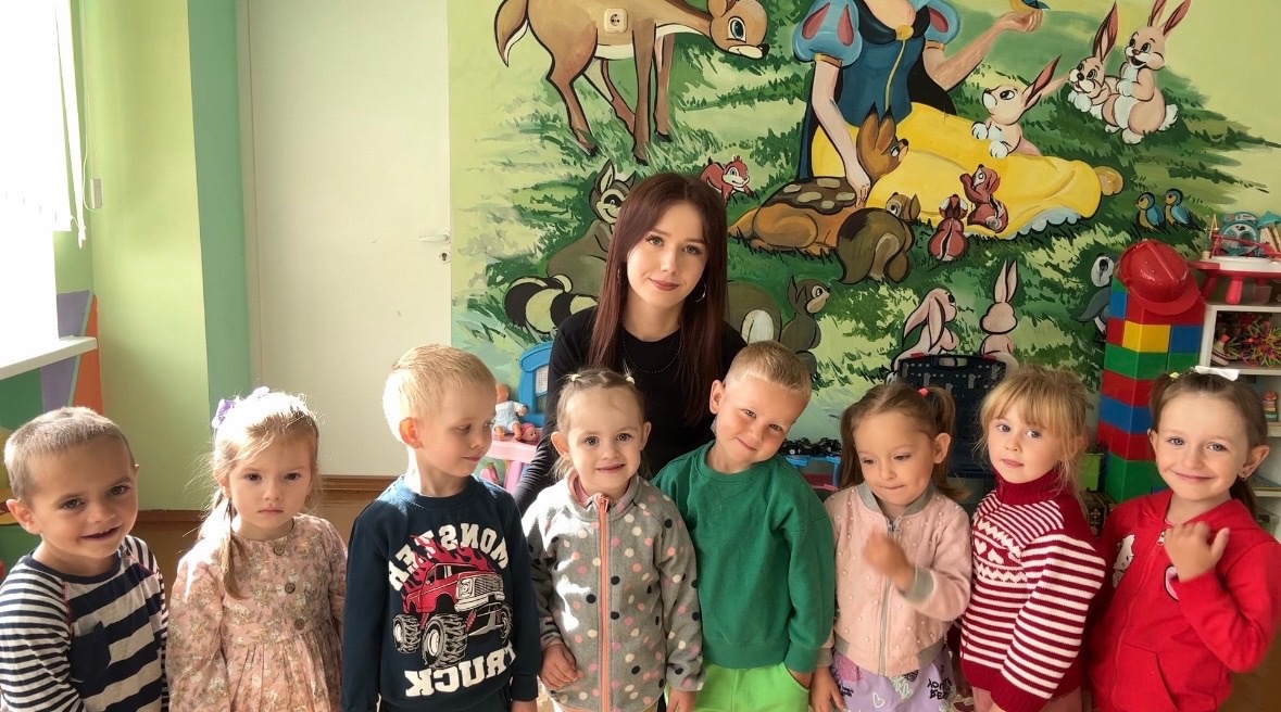 У дзіцячым садзе аграгарадка Пагранічны працуе зацікаўлены малады спецыяліст