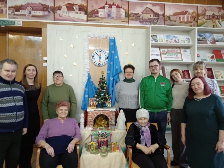 "Зімовыя замалёўкі". У Бераставіцкай райбібліятэцы адбылося мерапрыемства ў рамках акцыі "Ад усёй душы"